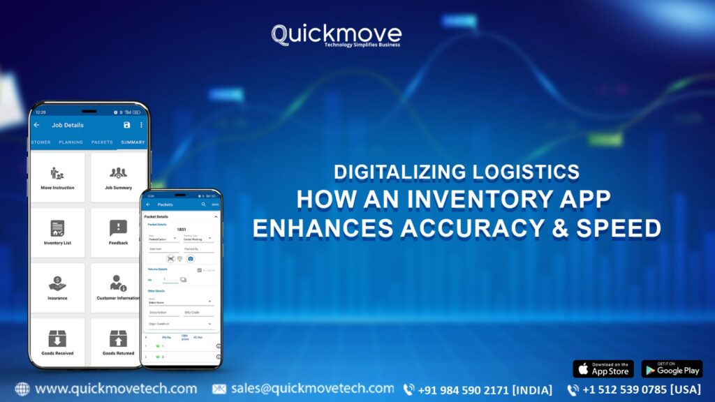 Digitalizing Logistics How an Inventory App Enhances Accuracy & Speed